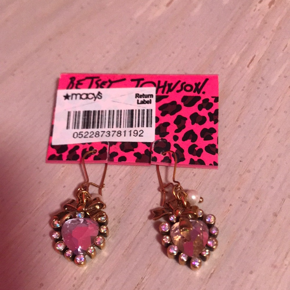 Betsey Johnson earrings